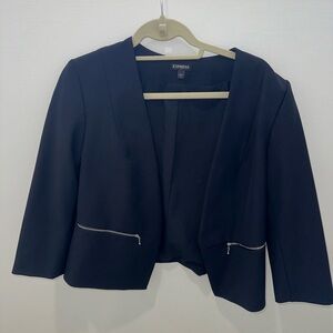 EXPRESS ZIPPER POCKET BLAZER